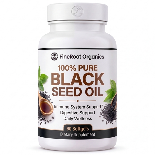 100% Pure Black Seed Oil Capsules